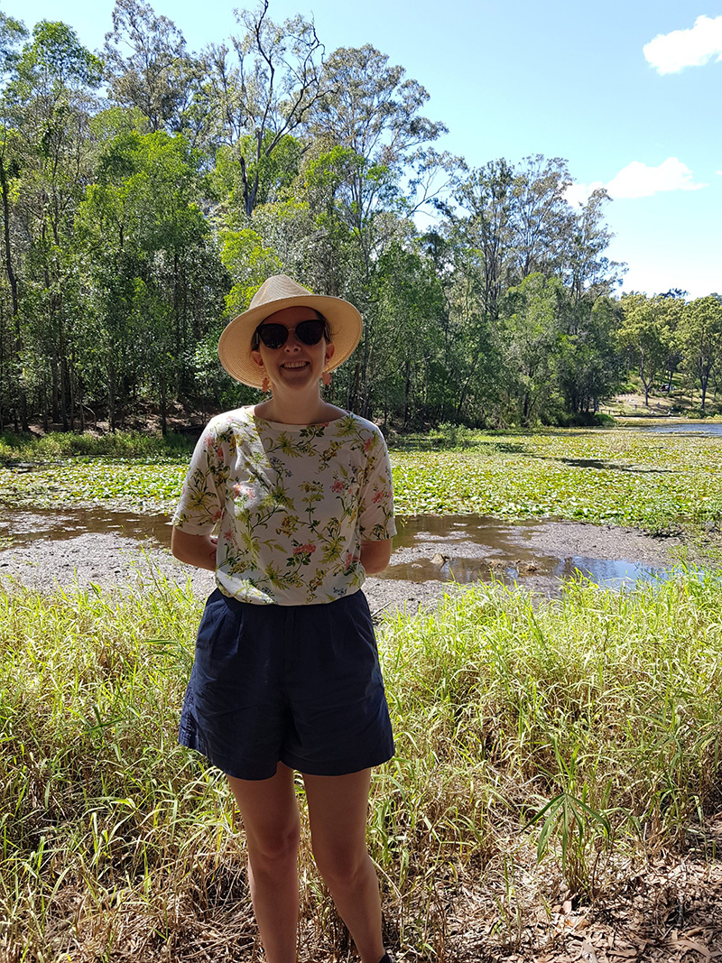 Stephanie on one of our bushwalking tours