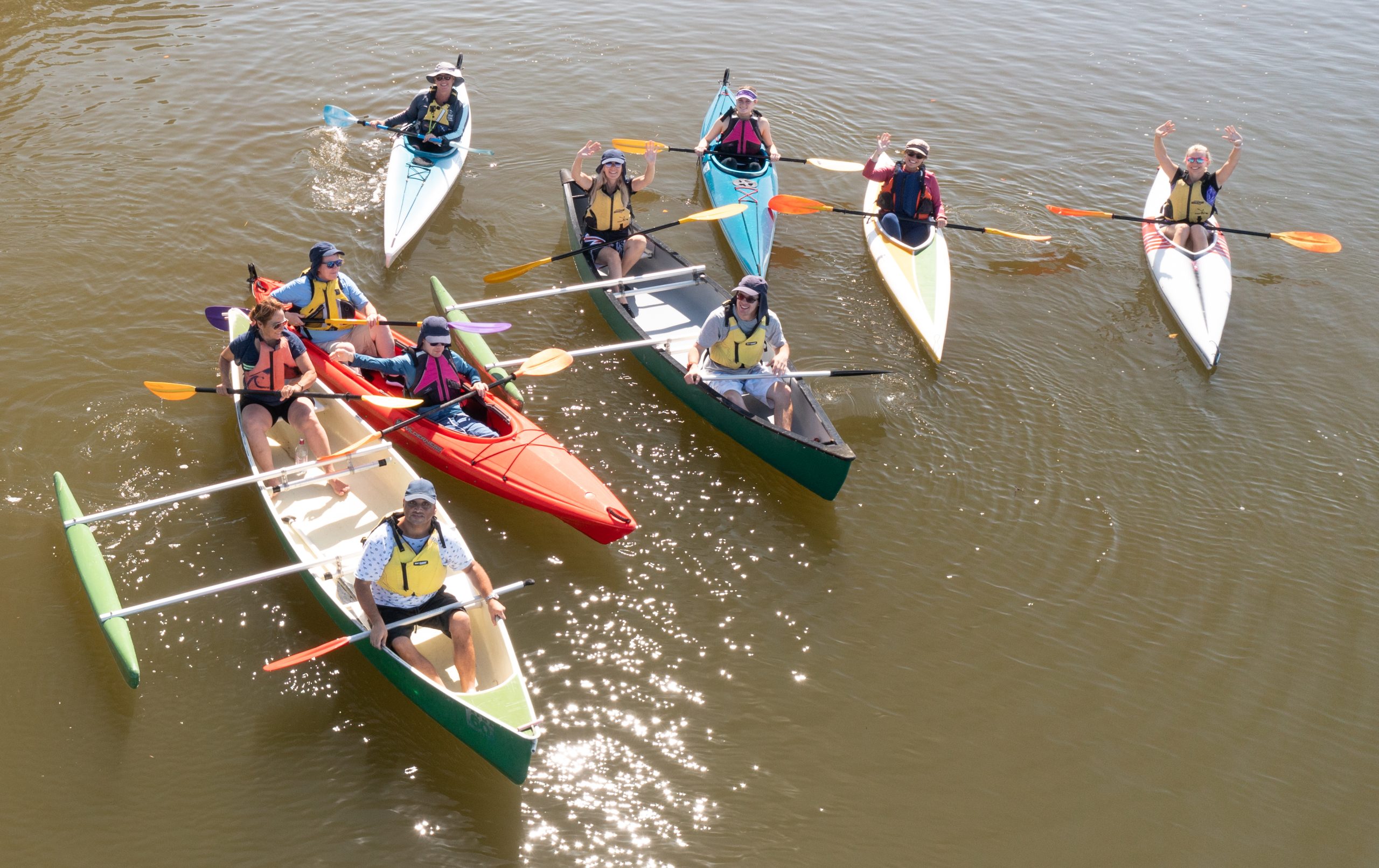 2022 inclusive paddling event with nature freedom